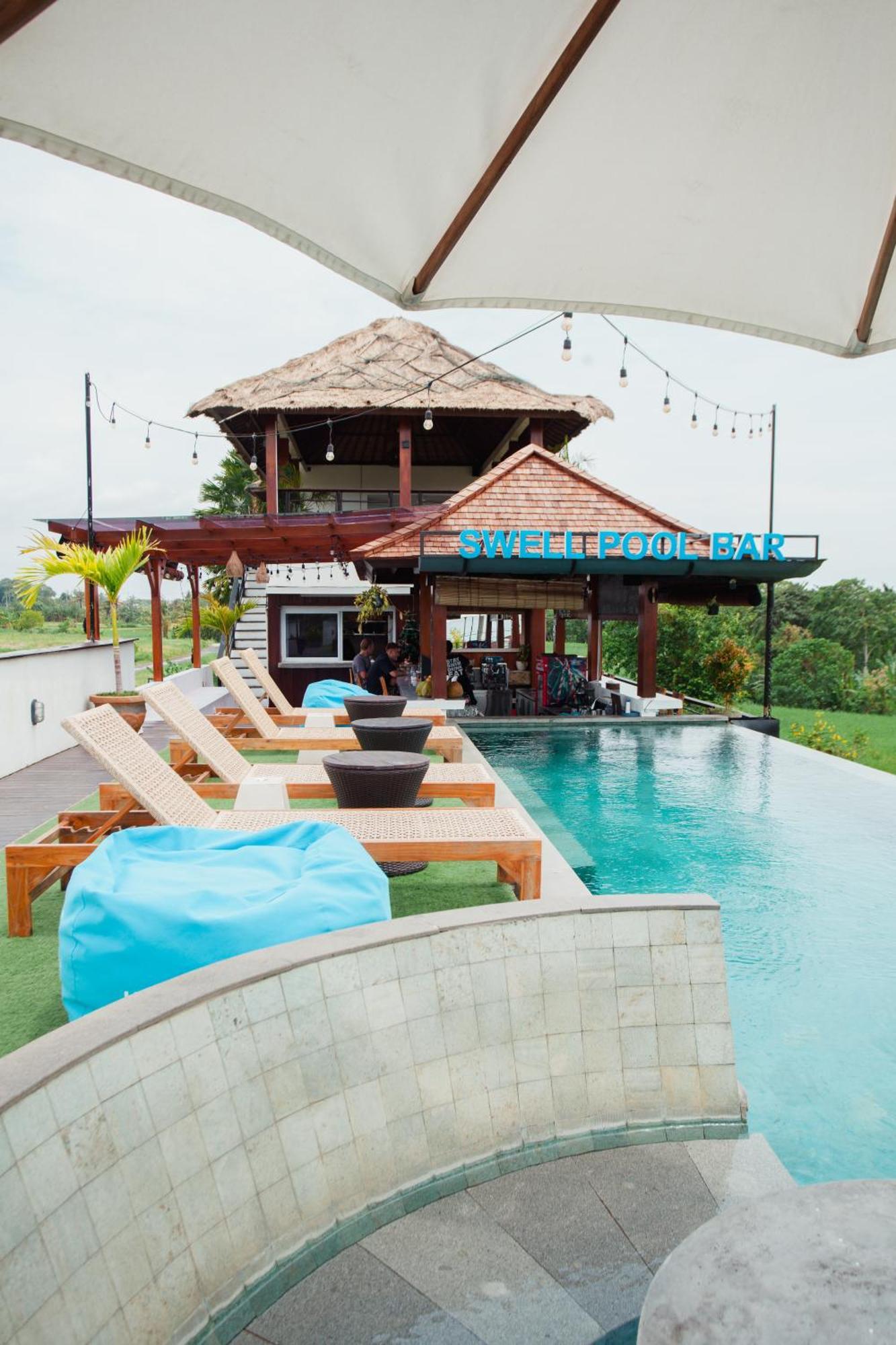Swell Hotel, Pool Bar & Restaurant Танаг-Лот Екстер'єр фото